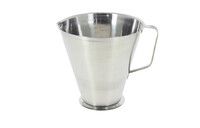 Mesure inox graduee avec pied 2l