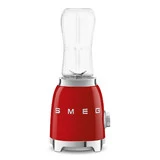 Mini Blender avec 2 bouteilles de 600 ml Vintage Annees 50 Rouge