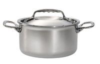 Mini-cocotte Affinity avec couvercle tout inox o 16 cm