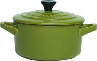 Mini cocotte ceramique 10 cm Basilic