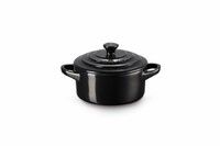 Mini-Cocotte ronde 10 cm noir ebene