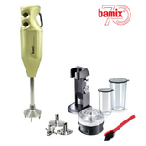 Mixeur plongeant M200 SwissLine "Jubilee" Olive satine avec 3 embouts