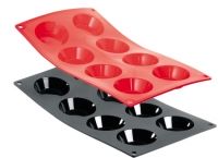 Moul'flex noir- tartelettes rondes