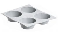 Mini elastomoule portion muffin 4 emp.