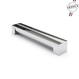 Moule gouttiere ronde inox demontable a buches, terrines ou gateaux roules 50 cm x 8 cm x 6.5 cm  (ht)