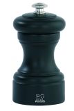 Moulin a Poivre Manuel 10 cm en Bois Noir Mat BISTRO