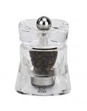 Moulin a Poivre Manuel en Acrylique transparent Baltic 8 cm