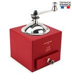 Moulin a Poivre Manuel 13 cm en Bois Rouge Piment - Le moulin d'Olivier Roellinger
