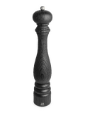 Moulin a poivre manuel en bois upcycle et son poivre Fair Trade, noir, 40 cm - 1