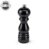 Moulin a Sel Manuel 18 cm en Bois Laque Noir PARIS U'SELECT Mecanisme Zirlion