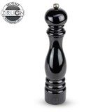 Moulin a Sel Manuel 30 cm en Bois Laque Noir PARIS U'SELECT Mecanisme Zirlion