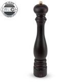 Moulin a Sel Manuel 40 cm en Bois Chocolat PARIS U'SELECT Mecanisme Zirlion