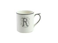 Mug R FILET BLEU MONOGRAMME