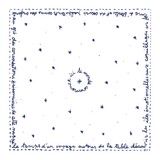 Nappe carree Collection L'Archipel Sentimental par Jean-Charles de Castelbajac