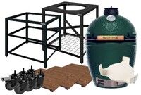 Pack LARGE avec l'Egg Large, la table modulaire a roulettes, la table d'extension equipee & le conveggtor