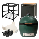 Pack XLARGE avec l'Egg XLarge, la table modulaire a roulettes, le placard d'exte