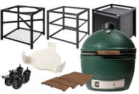 Pack XL compose de l’Egg XL dans la table Modulaire + une table d’extension 3 etages + un meuble placard d’extension + roulettes & Conveggtor