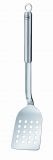 Spatule perforee pelle a crepe 35 cm avec anneau