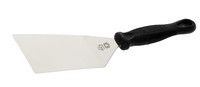Spatule large coudee "Plancha" FK Officium large de 9 cm et longue de 16 cm