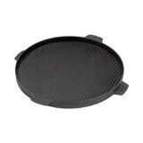 Plancha ronde reversible en fonte pour Big Green Egg Small, MiniMax & Medium