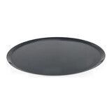 Plaque ronde en tole d'acier bleuie speciale tourtiere ou pizza  o 36 cm