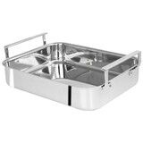Plat a Four Roaster a 2 anses larges en inox Multiply sans accessoire 38x 33,5 cm
