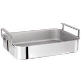 Plat a Four Roaster a 2 anses larges en inox Multiply sans accessoire 43 x 33 cm