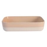 Plat L Cantine Rose Buvard 27,5*19cm / H6,5cm