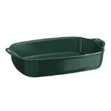 Plat moyen rectangulaire Ultime en ceramique 36,5x23,5 cm Cedre