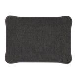 Plateau Acrylique 19 x 13 cm Lin Gris