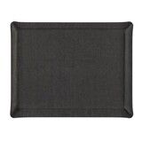 Plateau Acrylique 37 x 28 cm Lin Gris