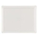 Plateau Acrylique 46 x 36 cm Lin Blanc