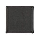 Plateau Acrylique Carre 36 x 36 cm Lin Gris