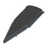 Plateau julienne 4 mm pour mandoline Viper