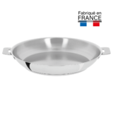 Poele en inox 20 cm Mutine a poignee amovible pour tous feux dont linduction-Li