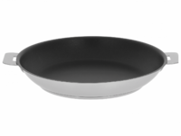 Poele 26 cm Inox Anti-Adherent EXCELISS Strate Amovible