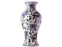 Potiche Japonaise PIVOINES BLEUES