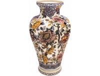 Potiche Octogone PIVOINES