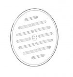 Protege lame pour trancheur Magimix T250