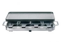 Raclette 8 personnes-Grill chrome Spring