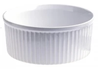 Ramequin en porcelaine blanche o 10.5 cm x 5 cm (Haut)