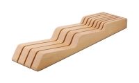 Range-couteaux hetre 7 pieces pour tiroir 7,5 cm (h)