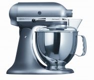 Robot KitchenAid Artisan gris metallise