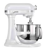 Robot KitchenAid PRO blanc givre 'Mix with the Best' 6.9 L
