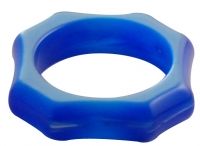 Rond de serviette nacre bleu azur