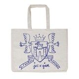 Sac cabas en toile L'Archipel Sentimental par Jean-Charles de Castelbajac