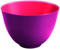 Saladier diametre 25 cm Vestah de Platex rubis/cerise