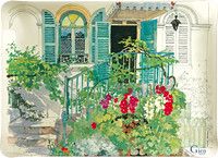 Plateau acrylique, petit modele PARIS A GIVERNY