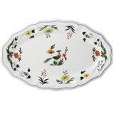 Plat ovale 6 OISEAUX DE PARADIS