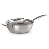 Sauteuse Chef 24 cm Inox Class. Antiadherent avec couvercle